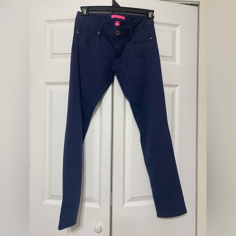Lilly Pulitzer Dark Blue Pants size 4